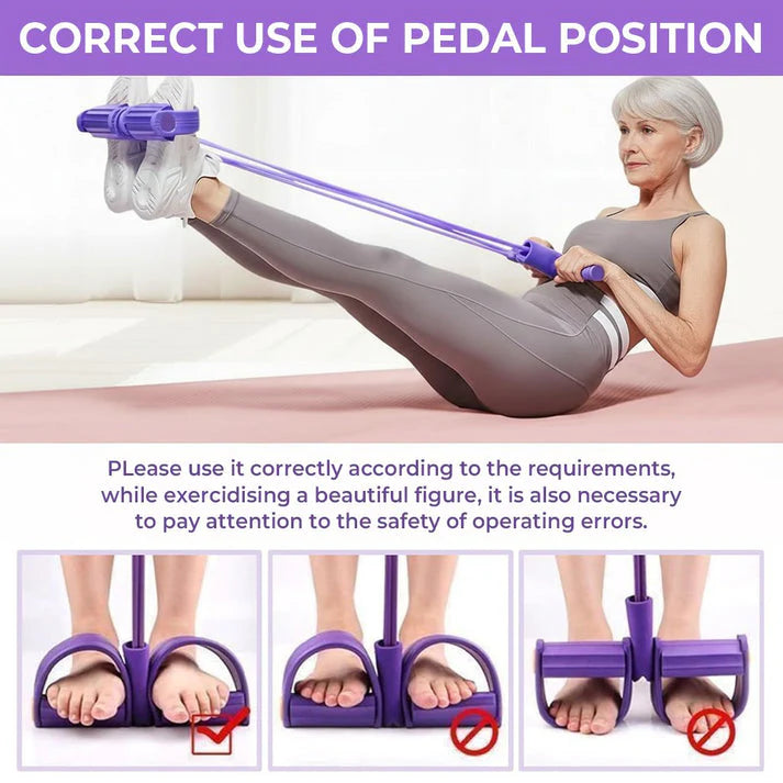 Pedal Puller Resistance Band Fitness Equipment