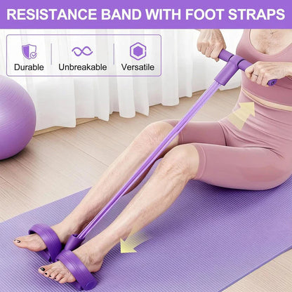 Pedal Puller Resistance Band Fitness Equipment