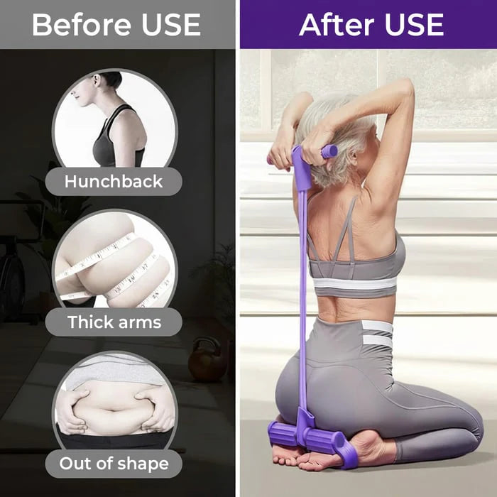 Pedal Puller Resistance Band Fitness Equipment