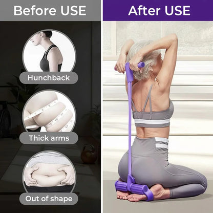 Pedal Puller Resistance Band Fitness Equipment